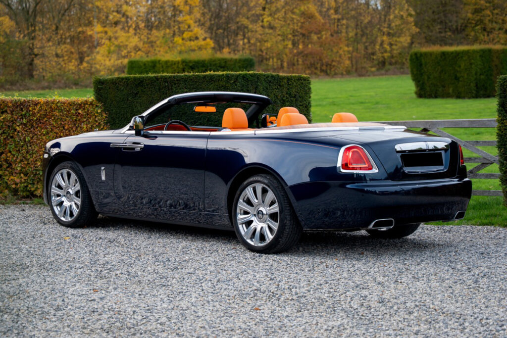 Rolls Royce Dawn Rear 2 Blue