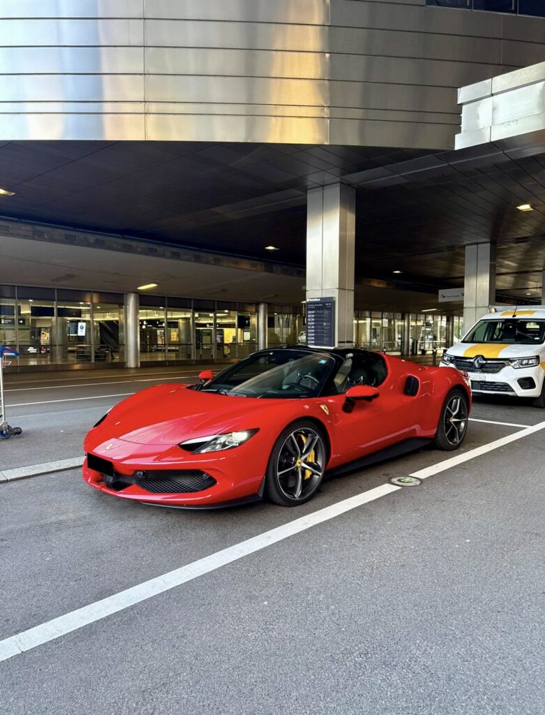 Ferrari 296 GTS Airport