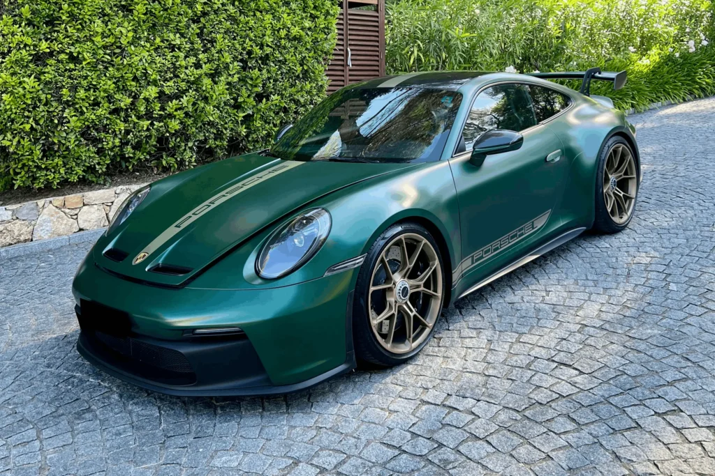 Porsche 911 GT3 Green Front