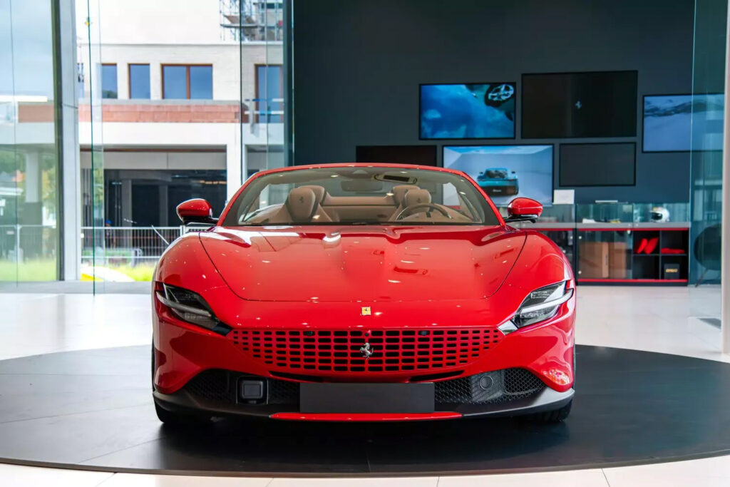 Ferrari Roma Spider Red Front 2